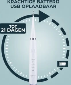 Merkloos Tandsteen Verwijderaar Elektrisch – Tandenborstel Opzetstukken - Tandarts Spiegel - 5 Standen -Wit -Lichaamsverzorging Winkel 1001x1200 3