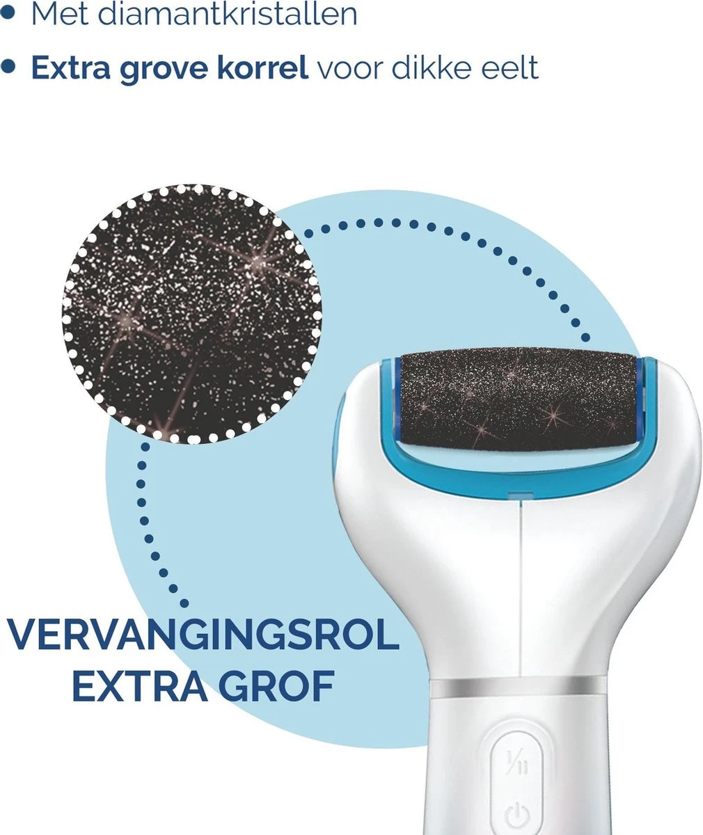 Scholl Velvet Smooth - Navulling Eeltverwijderaar - Extra Grof - Voetvijl - 2 Stuks 5 Scholl Velvet Smooth - Navulling Eeltverwijderaar - Extra Grof - Voetvijl - 2 Stuks - Afbeelding 3