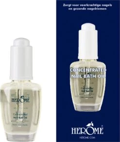 Herome Nagelbadolie Nagelolie Nagelriemolie - Concentrated Nail Bath Oil - Ideale Start Van Een Manicurebehandeling - 30ml.