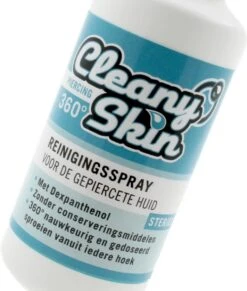 Cleany Skin - Piercing Spray - Zoutoplossing Reiniginsspray Voor Piercings 9 Cleany Skin - Piercing Spray - Zoutoplossing Reiniginsspray Voor Piercings -Lichaamsverzorging Winkel 1018x1200 2