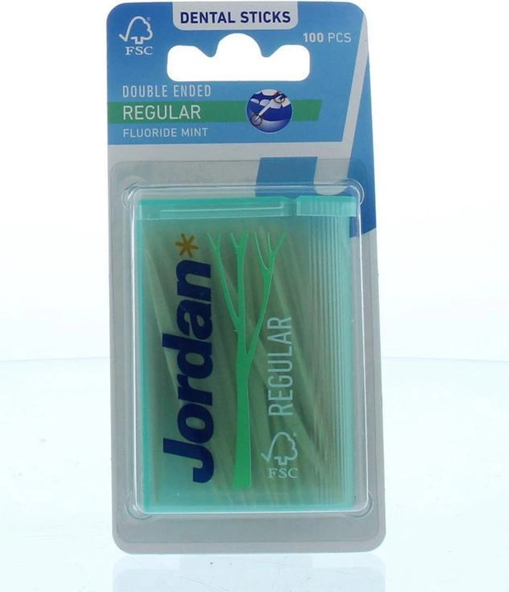 Jordan Tandenstokers - Regular - 100 Stuks 12 Jordan Tandenstokers - Regular - 100 Stuks - Afbeelding 10