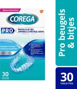 Corega Pro Beugels & Bitjes 30 Tabletten 14 Corega Pro Beugels & Bitjes 30 Tabletten -Lichaamsverzorging Winkel 1040x1200 2