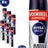 NIVEA MEN Invisible For Black & White Power Deodorant Spray - 6 X 200ml - Voordeelverpakking -Lichaamsverzorging Winkel 1050x1200 1