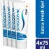 Sensodyne Extra Fresh Gel Tandpasta Voor Gevoelige Tanden 4 X 75 ML -Lichaamsverzorging Winkel 1076x1200 1