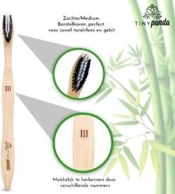 4+2 Bamboe Tandenborstels - Zero Waste - Vegan - Bamboo Toothbrushes -Lichaamsverzorging Winkel 1077x1200 7