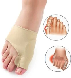 Merkloos Hallux Valgus Teenbeschermers - 2 Stuks - Teenspreiders -Lichaamsverzorging Winkel 1089x1200