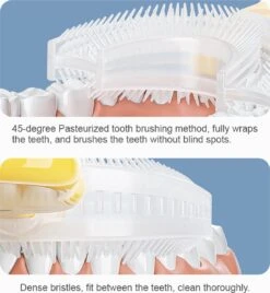 Tandenborstel Kind-Handtandenborstel Voor Kinderen-2 Tot 12 Jaar-Zachte Silliconen-Baby Tandenborstel-Tandenborstel Baby En Peuter - U-Vormig - 360 Graden-Bijtringen-peutertandenborstel-U Vorm -Lichaamsverzorging Winkel 1104x1200 6