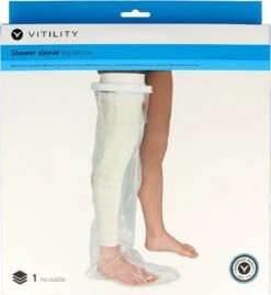 VITILITY Douchehoes Been Heel - Gipshoes - Gips En Verband Bescherming Tegen Vocht 33 VITILITY Douchehoes Been Heel - Gipshoes - Gips En Verband Bescherming Tegen Vocht -Lichaamsverzorging Winkel 1107x1200