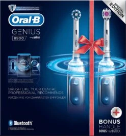 Oral B Oral-B Genius 8900 - Elektrische Tandenborstel Duoverpakking - Wit -Lichaamsverzorging Winkel 1118x1200 5