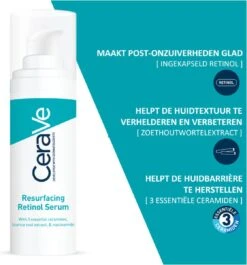 CeraVe Resurfacing Retinol Serum - 30ml - Voor Onzuivere Huid Met Neiging Tot Acne 16 CeraVe Resurfacing Retinol Serum - 30ml - Voor Onzuivere Huid Met Neiging Tot Acne -Lichaamsverzorging Winkel 1119x1200