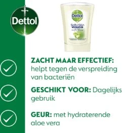 Dettol - Automatische Zeepdispenser No Touch & 3x250ml Handzeep No Touch Navulling - Aloe Vera -Lichaamsverzorging Winkel 1125x1200 3