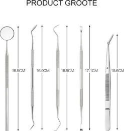 Newide Professionele Tandarts Set Met Luxe Etui – Tandsteen Verwijderaar – RVS Tandarts Setje – Tandenstokers – Tandartshaakje – Tand Verzorging Gereedschap Set – Tandplak Verwijderaar 20 Newide Professionele Tandarts Set Met Luxe Etui – Tandsteen Verwijderaar – RVS Tandarts Setje – Tandenstokers – Tandartshaakje – Tand Verzorging Gereedschap Set – Tandplak Verwijderaar -Lichaamsverzorging Winkel 1136x1200 8