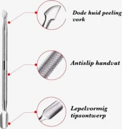 BenjaBeauty Bokkepootje Nagels - Schraper - Cuticle Pusher - Bokkenpootje Nagels - Cuticle Remover - Pedicure - Manicure 12 BenjaBeauty Bokkepootje Nagels - Schraper - Cuticle Pusher - Bokkenpootje Nagels - Cuticle Remover - Pedicure - Manicure -Lichaamsverzorging Winkel 1137x1200