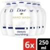 Dove Deeply Nourishing Verzorgende Handzeep - 6 X 250 Ml - Voordeelverpakking -Lichaamsverzorging Winkel 1146x1200 1