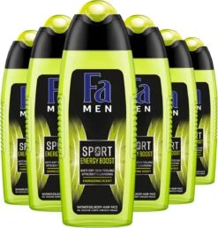 Fa Men Sport Energy Boost Douchegel 6x 250ml - Grootverpakking 27 Fa Men Sport Energy Boost Douchegel 6x 250ml - Grootverpakking -Lichaamsverzorging Winkel 1151x1200 4