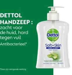 Dettol - Handzeep - Antibacterieel - Verzachtend - Aloë Vera - 6 X 250 Ml -Lichaamsverzorging Winkel 1157x1200 1