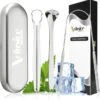 Xclusive-lifestyle® - Luxe RVS Tongschraperset - 4-Delige Professionele Tongreiniger - Mondverzorging - Mondhygiëne - Herbruikbaar En Duurzaam - Ayurveda - Aanbevolen Door Tandartsen -Lichaamsverzorging Winkel 1169x1200 10