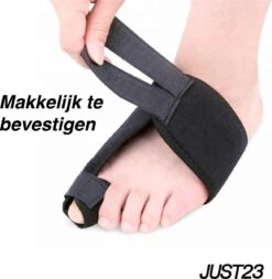 JUST23 Hallux Valgus Grote Teencorrector - Maat 35-38 (S) - Epitact - Teen Bescherming - Teenspreider - Brace Voor Grote Teen - Teen Corrector - Voet Brace - Teen Spalk - Teen Beschermer -Lichaamsverzorging Winkel 1172x1200