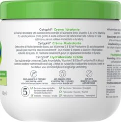 Cetaphil Hydraterende Crème - Vochtinbrengende Crème Gezicht & Lichaam 450GR -Lichaamsverzorging Winkel 1190x1200 6