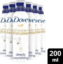 Dove Deeply Nourishing Doucheschuim - 6 X 200ml - Voordeelverpakking 12 Dove Deeply Nourishing Doucheschuim - 6 X 200ml - Voordeelverpakking -Lichaamsverzorging Winkel 1191x1200 2