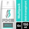 AXE Apollo Dry Anti-Transpirant Deodorant - 6 X 150 Ml - Voordeelverpakking -Lichaamsverzorging Winkel 1195x1200 13