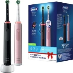 Oral B Oral-B Pro 3 - 3900 - Zwarte En Roze - Elektrische Tandenborstel -Lichaamsverzorging Winkel 1196x1200 12