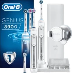 Oral B Oral-B Genius 8900 - Elektrische Tandenborstel Duoverpakking - Wit -Lichaamsverzorging Winkel 1196x1200 13