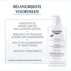 Eucerin AtopiControl Body Care Lotion 12% Omega - Bodylotion - 400 Ml -Lichaamsverzorging Winkel 1197x1200 2