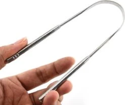 OrganiBrush 100% RVS Tongschraper / Tongreiniger - Antibacterieel - 1 Stuk -Lichaamsverzorging Winkel 1200x1011