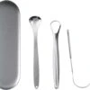 AdroitGoods RVS Tongschraper Set Voor Mondverzorging - 4 Stuks - Tongreiniger/Tongborstel & Tong Schraper -Lichaamsverzorging Winkel 1200x1016 5