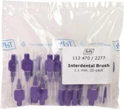 Tepe Interdentale Rager Origineel 1.1 Mm Lila - 25 Stuks -Lichaamsverzorging Winkel 1200x1050