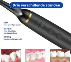 ExCorn Elektrische Tandsteen Verwijderaar - Inclusief 6-delig Tandartsset - 3 Standen - Elektrisch Tandplak Verwijderen - Tanden Polijsten -Lichaamsverzorging Winkel 1200x1055 1
