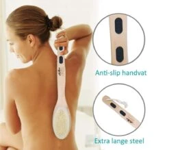 Blubs® – Houten Badborstel – Dry Brush – Rug Scrubber – Lichaamsborstel – Rugborstel Douche Met Steel – Huidborstel – Rugborstel Hout – Houten Badborstel Met Steel – Doucheborstel Met Steel – Houten Borstel – Droogborstel – Massage – Zwart -Lichaamsverzorging Winkel 1200x1062 8