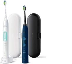 Philips 4500 Series HX6851/34 - Sonische Tandenborstel - Wit En Blauw