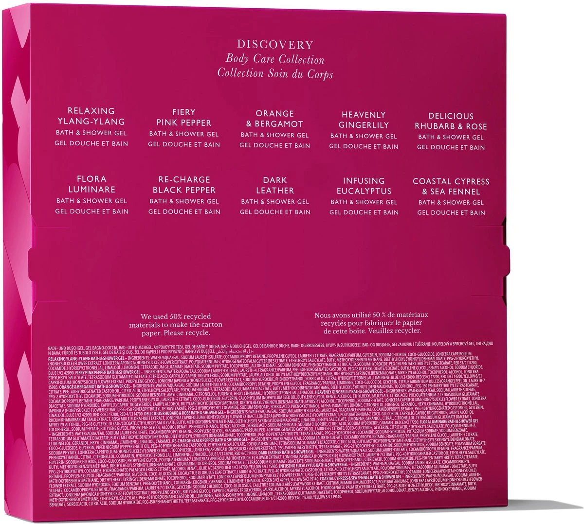 Molton Brown Discovery Set 10 X 30ml Bad/douchegel 4 Molton Brown Discovery Set 10 X 30ml Bad/douchegel - Afbeelding 2