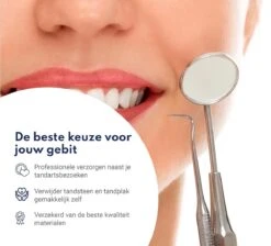 Tandarts Setje - Professioneel - Tandsteen Verwijderaar – Mondspiegel – Tandartshaakje – Tandsteenhaakje - Gebitsverzorging – Inclusief Luxe Etui - 6-delig - RVS 16 Tandarts Setje - Professioneel - Tandsteen Verwijderaar – Mondspiegel – Tandartshaakje – Tandsteenhaakje - Gebitsverzorging – Inclusief Luxe Etui - 6-delig - RVS -Lichaamsverzorging Winkel 1200x1087 7