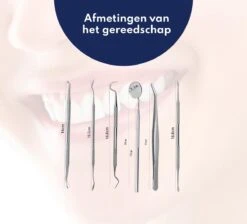 Tandarts Setje - Professioneel - Tandsteen Verwijderaar – Mondspiegel – Tandartshaakje – Tandsteenhaakje - Gebitsverzorging – Inclusief Luxe Etui - 6-delig - RVS 17 Tandarts Setje - Professioneel - Tandsteen Verwijderaar – Mondspiegel – Tandartshaakje – Tandsteenhaakje - Gebitsverzorging – Inclusief Luxe Etui - 6-delig - RVS -Lichaamsverzorging Winkel 1200x1087 8