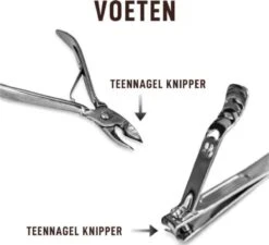 Merkloos 10-Delige Manicureset - Pedicure Set - Nagelverzorging Kit - Nagelvijl - Nagelknipper - Opbergetui - Reisset - Nageltang - Voetverzorging -Lichaamsverzorging Winkel 1200x1092 1