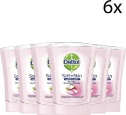 Dettol - Handzeep - No Touch Navulling - Galamboter - 250ml X6