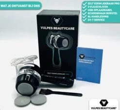 Vulpes BeautyCare® Elektrische Eelt Verwijderaar Pro – Stofzuigfunctie – 3 Snelheden – Inclusief 3 Vijlschijven & Borstel - USB-Oplaadbaar -Lichaamsverzorging Winkel 1200x1097