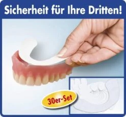 Merkloos Kunstgebit-kussentjes - Set Van 30 - Ondergebit -Lichaamsverzorging Winkel 1200x1107 3