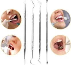 Qy Tandarts Set Voor Het Verwijderen Van Tandsteen En Verzorgen Van Het Gebit – 8 Delig In Luxe Opbergetui -Lichaamsverzorging Winkel 1200x1114 3