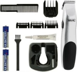 Wahl Groomsman Battery - Baardtrimmer - Draadloos - Zilver -Lichaamsverzorging Winkel 1200x1123 3