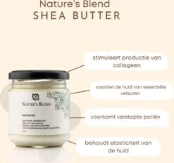 Nature's Blend - Shea Butter - Puur & Ongeraffineerd - 200 Ml - Huid En Lichaam -Lichaamsverzorging Winkel 1200x1127 1