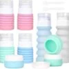 QOSO Reisflesjes Set 8-Delig | Reisflesjes Handbagage Opvouwbaar | Mini Shampoo & Reispotjes Hervulbaar Klein | Reisflesjes 100ml In 4 Kleuren | Navulbare Reisflesjes In Een Reisset -Lichaamsverzorging Winkel 1200x1130 1