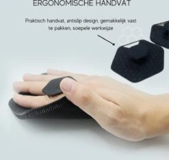 Badborstel - Siliconen Badborstel - Doucheborstel - Lichaamsborstel - Gezichtsborstel - Huidborstel - Scrub Handschoen - Massagespons - Massage Handschoen - Duurzaam - Exfoliërende Werking - Scrubben - Alle Huidtypen - Ergonomisch Handvat Met Zuignap -Lichaamsverzorging Winkel 1200x1135 4