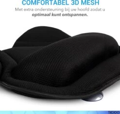 TIGIOO Luxe Home Spa Badkussen Small - Zwart Kussen Voor In Bad - Met 6 Zuignappen - Extra Comfort -Lichaamsverzorging Winkel 1200x1140 2