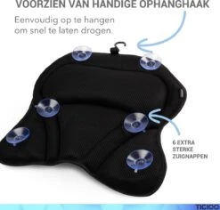 TIGIOO Luxe Home Spa Badkussen Small - Zwart Kussen Voor In Bad - Met 6 Zuignappen - Extra Comfort -Lichaamsverzorging Winkel 1200x1148 4