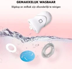 DynaBright Elektrische Eeltverwijderaar Met Stofzuigsysteem - Inc. 3 Vlijlschijven - 2 Standen - Voetvijl - Eeltvijl - Eelt Verwijderaar -USB Oplaadbaar - Geïntegreerde Zuigfunctie -Lichaamsverzorging Winkel 1200x1152 1