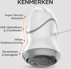 MW® Elektrische Eeltverwijderaar - Voetvijl - Eelt Verwijderaar - Elektrische Vijl - 3 Vijlschijven -Lichaamsverzorging Winkel 1200x1154